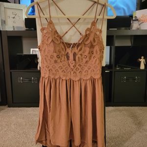 Zenana crochet lace cami - 2xl